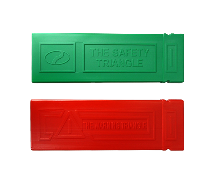 the safety triangle box